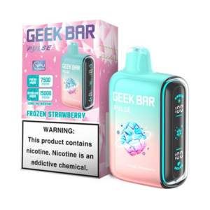GEEK BAR PULSE 15000 DISPOSABLE - FROZEN STRAWBERRY