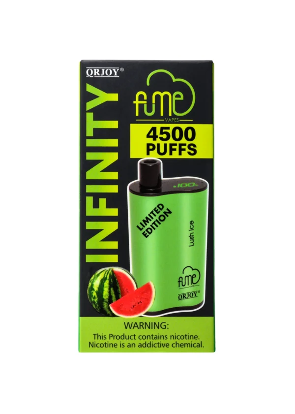 FUME INFINITY PLUS 4500 5% NIC DISPOSABLE - LUSH ICE