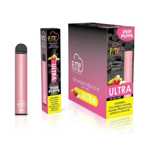 FUME ULTRA 2500 5% NIC DISPOSABLE - STRAWBERRY BANANA