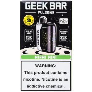 GEEK BAR PULSE X 25000 DISPOSABLE - MIAMI MINT
