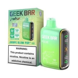 GEEK BAR PULSE 15000 DISPOSABLE - GRAPE BLOW POP
