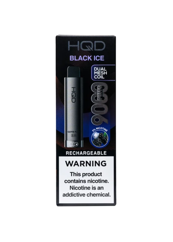 HQD PLUS 9000 - BLACK ICE