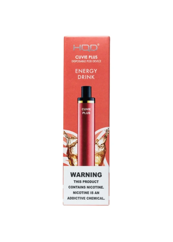 HQD PLUS 1200 5% NIC DISPOSABLE - ENERGY DRINK