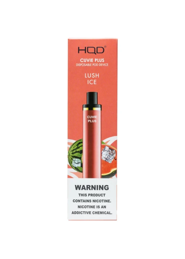 HQD PLUS 1200 5% NIC DISPOSABLE - LUSH ICE