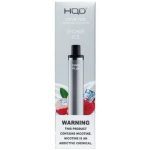 HQD PLUS 1200 5% NIC DISPOSABLE - LYCHEE ICE