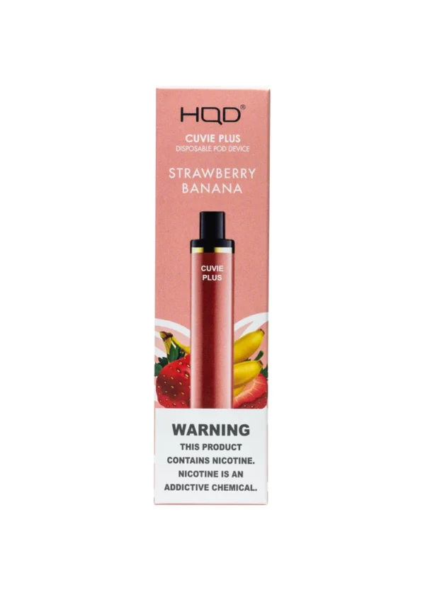 HQD PLUS 9000 - STRAWBERRY BANANA