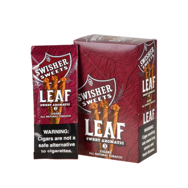 SWISHER LEAF 3PK $2.49 - SWEET AROMATIC