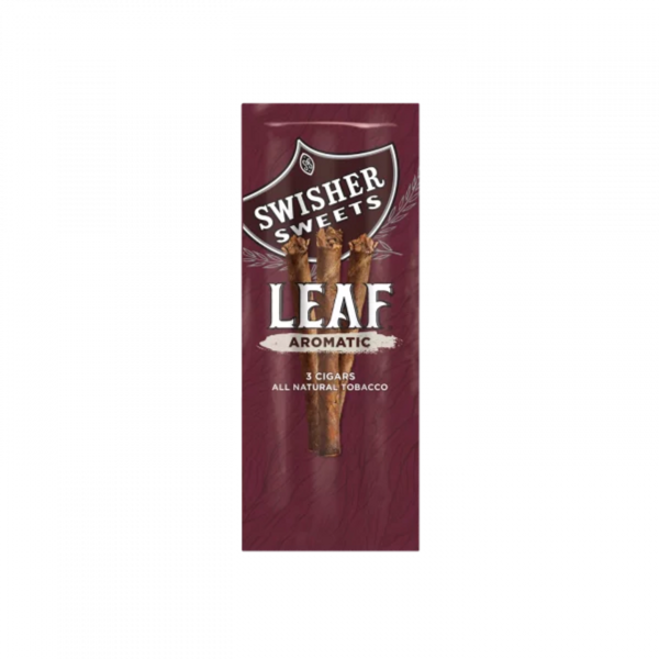 SWISHER LEAF 3PK $2.49 - SWEET AROMATIC - Image 3