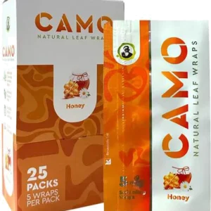 CAMO LEAF 5PK WRAPS - MANGO