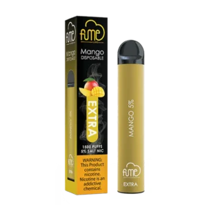 FUME EXTRA 1500 5% NIC DISPOSABLE - MANGO