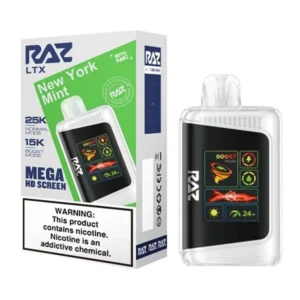 RAZ LTX25000 5% NIC DISPOSABLE - NEW YORK MINT