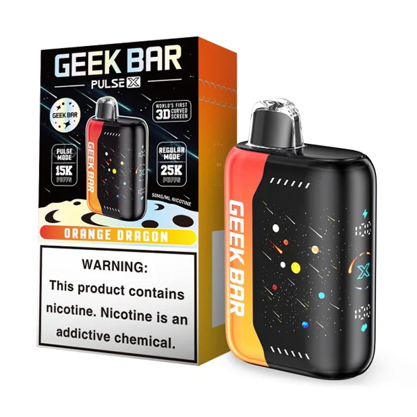 GEEK BAR PULSE X 25000 DISPOSABLE - ORANGE DRAGON