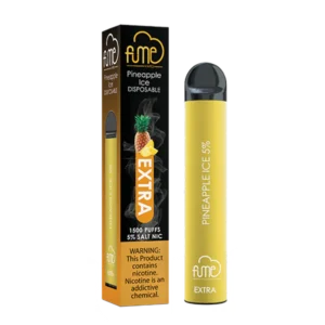 FUME EXTRA 1500 5% NIC DISPOSABLE - PINEAPPLE ICE