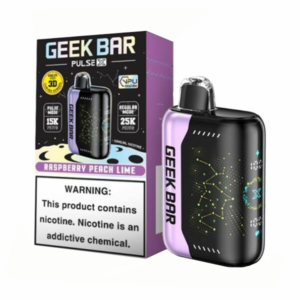 GEEK BAR PULSE X 25000 DISPOSABLE - RASPBERRY PEACH LIME