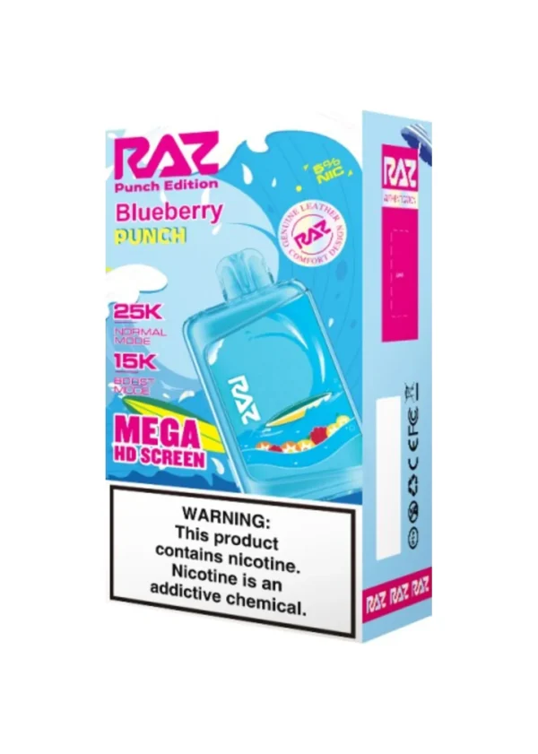 RAZ LTX25000 5% NIC DISPOSABLE - BLUEBERRY PUNCH