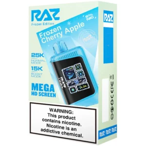 RAZ LTX25000 5% NIC DISPOSABLE - FROZEN CHERRY APPLE