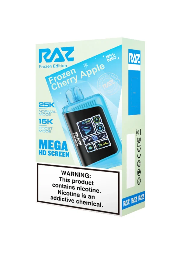 RAZ LTX25000 5% NIC DISPOSABLE - FROZEN CHERRY APPLE