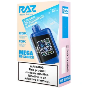 RAZ LTX25000 5% NIC DISPOSABLE - FROZEN DRAGON FRUIT LEMON