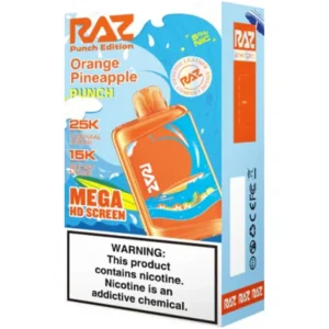 RAZ LTX25000 5% NIC DISPOSABLE - ORANGE PINEAPPLE PUNCH