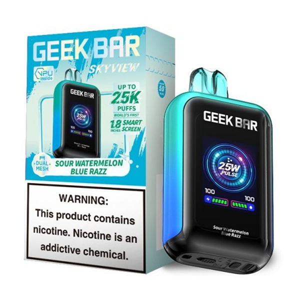 DIGIFLAVOR SKY 25000 PUFFS 5% NIC DISPOSABLE - SOUR WATERMELON BLUE RAZZ