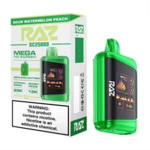 RAZ LTX25000 5% NIC DISPOSABLE - SOUR WATERMELON PEACH