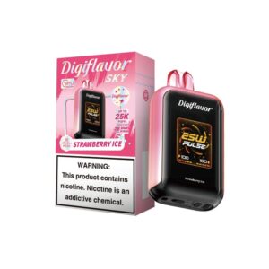 DIGIFLAVOR SKY 25000 PUFFS 5% NIC DISPOSABLE - STRAWBERRY ICE